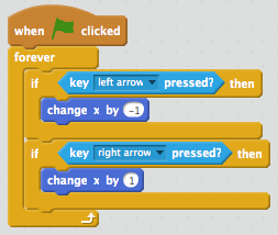 The programmer builds traditional syntax by dragging and dropping pre-fab command blocks